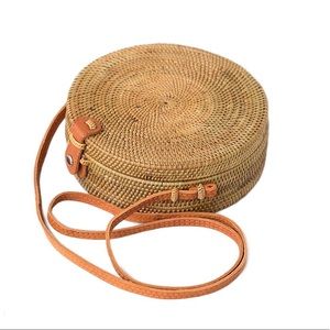 Rattan Purse